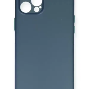 Newface İphone 12 Pro Max Kılıf Pp Ultra İnce Kapak - Mavi