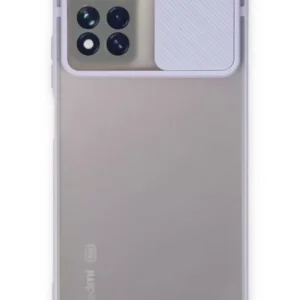 Newface Xiaomi Redmi Note 11t Kılıf Palm Buzlu Kamera Sürgülü Silikon - Lila