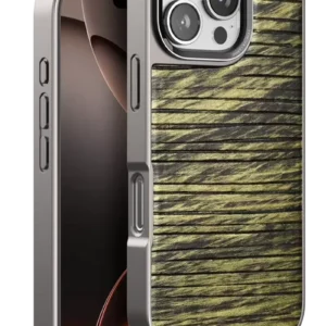 Venco İphone 16 Pro Wave Kapak - Koyu Kahve