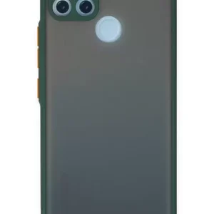 Newface Realme C21y Kılıf Montreal Silikon Kapak - Yeşil