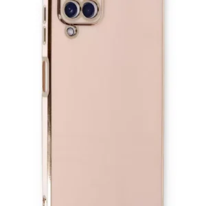 Newface Samsung Galaxy A22 Kılıf Volet Silikon - Pembe