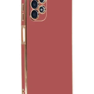 Newface Samsung Galaxy A13 4g Kılıf Volet Silikon - Kırmızı