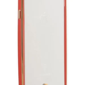 Newface İphone 6 Kılıf Liva Lens Silikon - Kırmızı