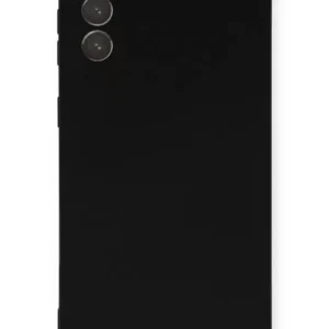 Newface Samsung Galaxy S21 Plus Kılıf Nano İçi Kadife Silikon - Siyah