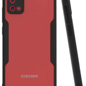 Newface Samsung Galaxy A02s Kılıf Platin Silikon - Siyah