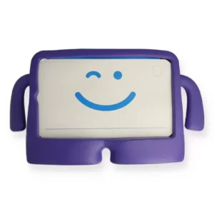 Newface İpad 4 9.7 Kılıf Karakter Tablet Silikon - Mor