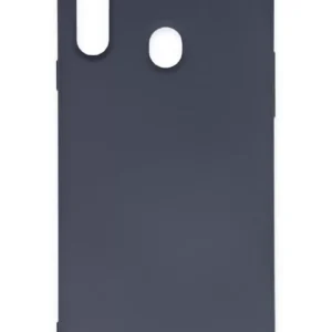 Newface Samsung Galaxy A20s Kılıf Nano İçi Kadife Silikon - Gri