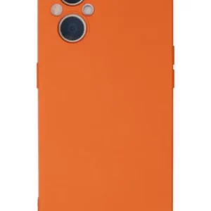 Newface Oppo Reno 7 Lite Kılıf Nano İçi Kadife Silikon - Turuncu