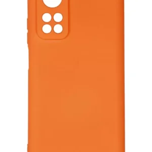 Newface Xiaomi Mi 10t Kılıf Nano İçi Kadife Silikon - Turuncu