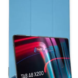 Newface Samsung Galaxy X200 Tab A8 10.5 Kılıf Tablet Smart Kılıf - Mavi