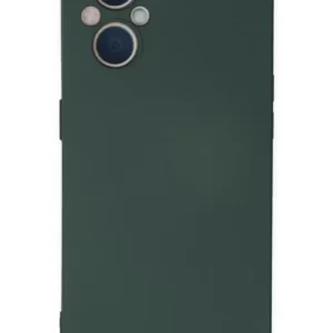 Newface Oppo Reno 7 Lite Kılıf Nano İçi Kadife Silikon - Koyu Yeşil