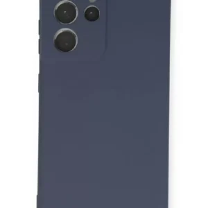 Newface Samsung Galaxy S21 Ultra Kılıf Nano İçi Kadife Silikon - Gri