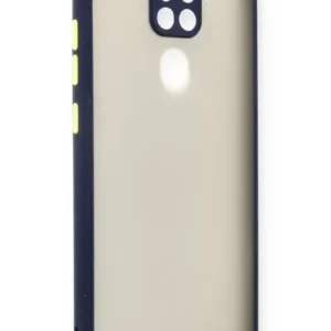 Newface Xiaomi Redmi Note 9 Kılıf Montreal Silikon Kapak - Lacivert