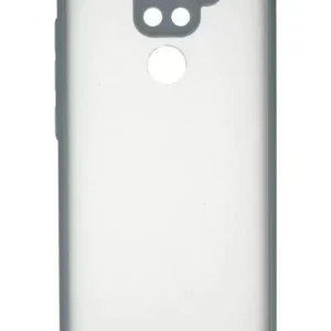 Newface Xiaomi Redmi Note 9 Kılıf Montreal Silikon Kapak - Gri