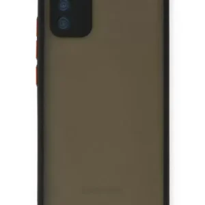 Newface Samsung Galaxy A02s Kılıf Montreal Silikon Kapak - Siyah