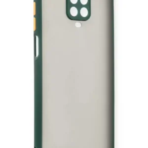 Newface Xiaomi Redmi Note 9 Pro Kılıf Montreal Silikon Kapak - Yeşil