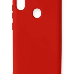 Newface Samsung Galaxy A11 Kılıf Nano İçi Kadife Silikon - Kırmızı