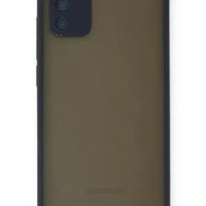 Newface Samsung Galaxy A02s Kılıf Montreal Silikon Kapak - Lacivert