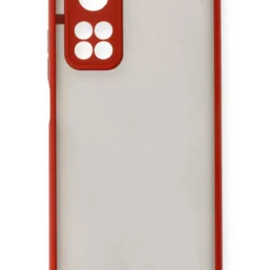 Newface Xiaomi Mi 10t Kılıf Montreal Silikon Kapak - Kırmızı