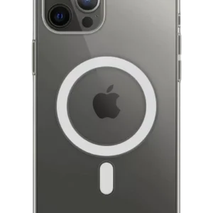 Newface İphone 12 Pro Max Kılıf Magneticsafe Şeffaf Silikon - Şeffaf