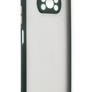 Newface Xiaomi Pocophone X3 Kılıf Montreal Silikon Kapak - Yeşil