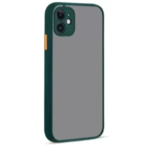 Newface İphone 12 Kılıf Montreal Silikon Kapak - Yeşil