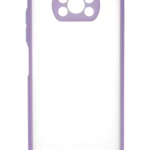 Newface Xiaomi Pocophone X3 Kılıf Montreal Silikon Kapak - Mor