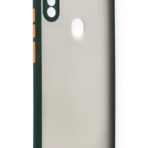 Newface Samsung Galaxy A11 Kılıf Montreal Silikon Kapak - Yeşil