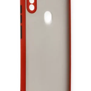 Newface Samsung Galaxy A11 Kılıf Montreal Silikon Kapak - Kırmızı