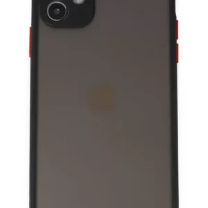 Newface İphone 11 Kılıf Montreal Silikon Kapak - Siyah