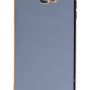 Newface Samsung Galaxy J7 Prime Kılıf Volet Silikon - Mavi