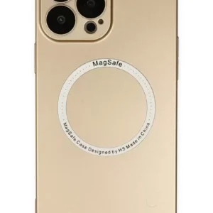 Newface İphone 13 Pro Kılıf Jack Magneticsafe Lens Silikon - Gold