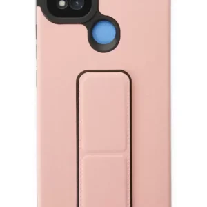 Newface Xiaomi Redmi 9c Kılıf Mega Standlı Silikon - Pudra