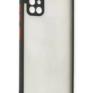 Newface Samsung Galaxy A71 Kılıf Montreal Silikon Kapak - Siyah