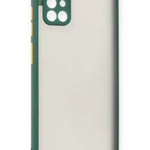 Newface Samsung Galaxy A71 Kılıf Montreal Silikon Kapak - Yeşil