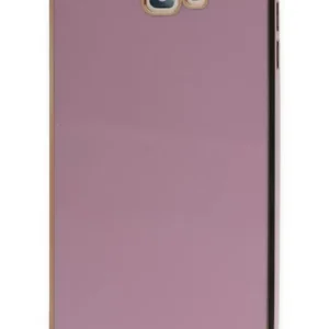Newface Samsung Galaxy J7 Prime Kılıf Volet Silikon - Mor