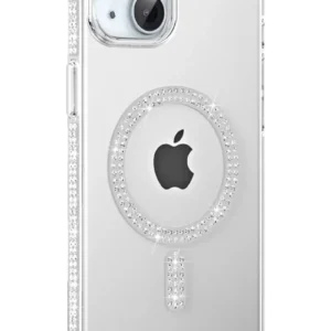 Joko Apple İphone 14 Move Taşlı Magsafe Kapak - Natural Grey