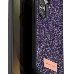 Onegif Samsung Galaxy S26 Bright Simli Kapak - Derin Mor