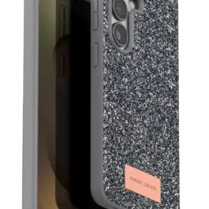 Onegif Samsung Galaxy S26 Bright Simli Kapak - Gümüş