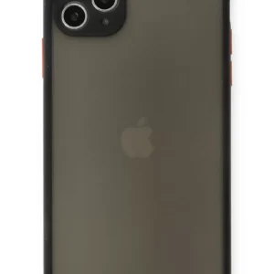 Newface İphone 11 Pro Max Kılıf Montreal Silikon Kapak - Siyah