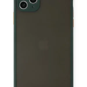 Newface İphone 11 Pro Max Kılıf Montreal Silikon Kapak - Yeşil