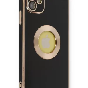 Newface İphone 12 Kılıf Store Silikon - Siyah