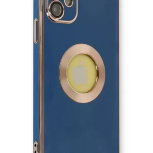 Newface İphone 12 Kılıf Store Silikon - Mavi