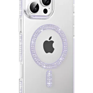 Joko Apple İphone 16 Pro Move Taşlı Magsafe Kapak - Lila