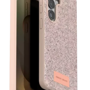 Onegif Samsung Galaxy S26 Bright Simli Kapak - Pembe