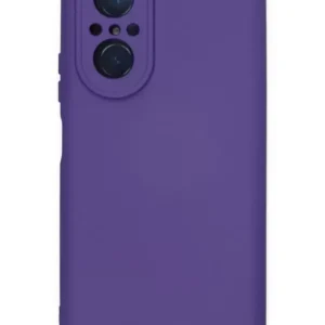 Newface Huawei Nova 9 Se Kılıf Nano İçi Kadife Silikon - Mor