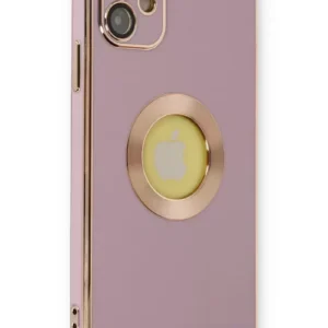 Newface İphone 12 Kılıf Store Silikon - Mor