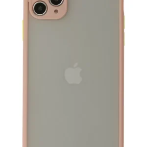 Newface İphone 12 Pro Max Kılıf Montreal Silikon Kapak - Pembe