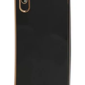 Newface Xiaomi Redmi 9a Kılıf Volet Silikon - Siyah