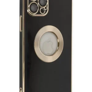 Newface İphone 12 Pro Kılıf Store Silikon - Siyah